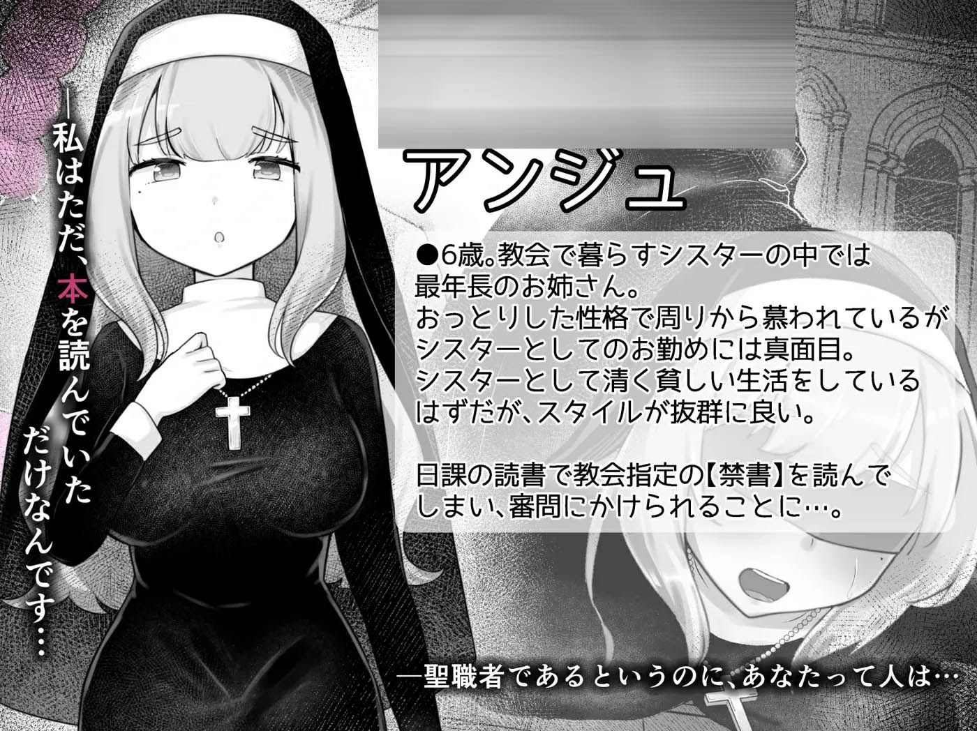 Sister&rsquo;s Libido ～成为异端审问官逮捕并惩罚犯下罪行的圣女们的游戏～挂载AI汉化+存档 [新作/349.4M]